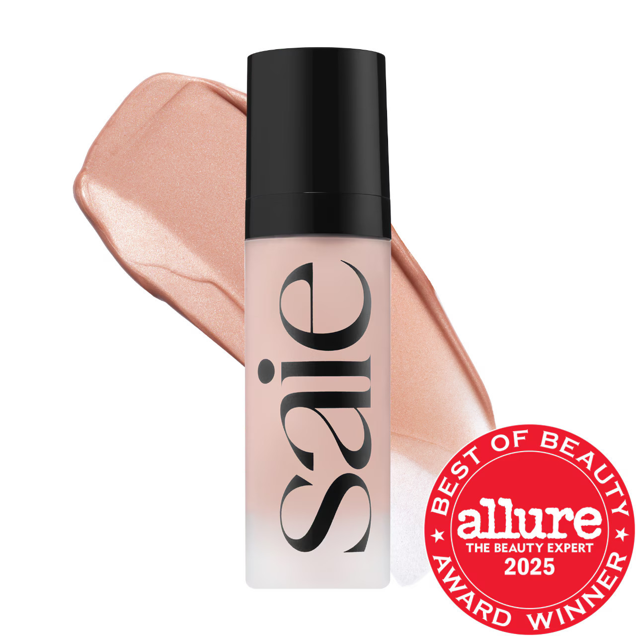 Saie Mini Glowy Super Gel Lightweight Dewy Multipurpose Illuminator Roseglow 0.5 oz | Sephora (US)
