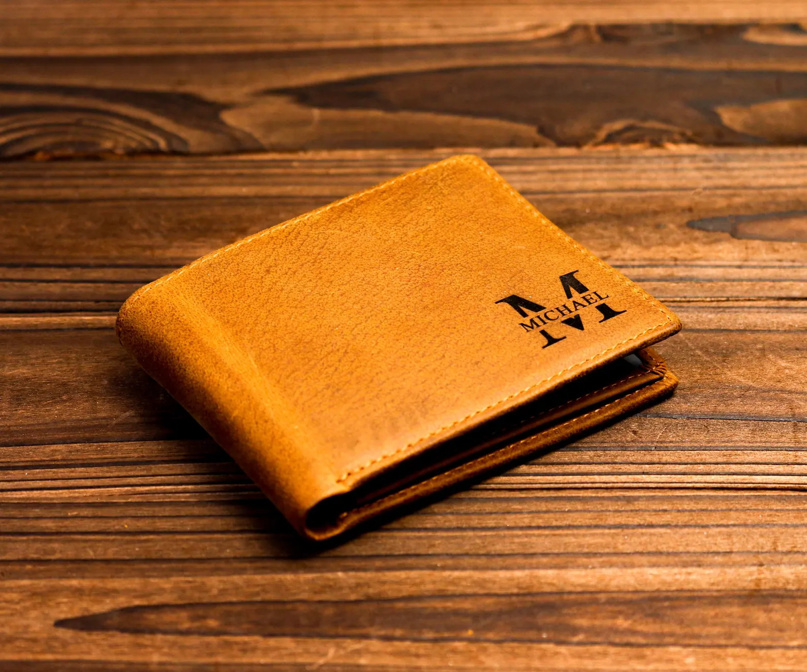 Anniversary Gift for Him,Personalized Wallet,Mens Wallet,Engraved Wallet,Leather Wallet,Custom Wa... | Etsy (US)