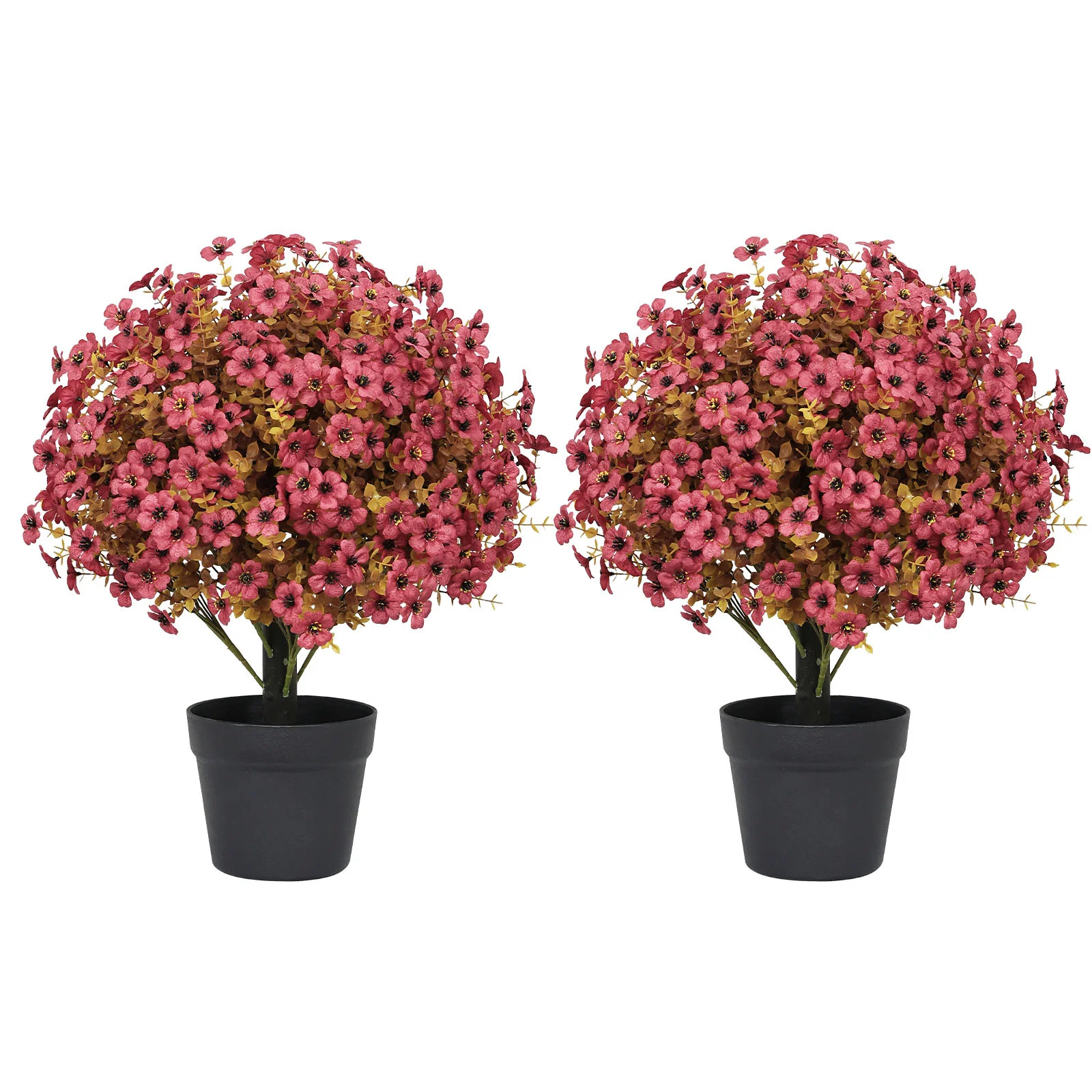 August Grove® 24” Artificial Boxwood Topiary Ball Tree with Seasonal Flowers for Indoor & Outdoor Spring & Fall Décor, Fake Potted Plants for Garden, Yard, Porch. & Reviews | Wayfair | Wayfair North America