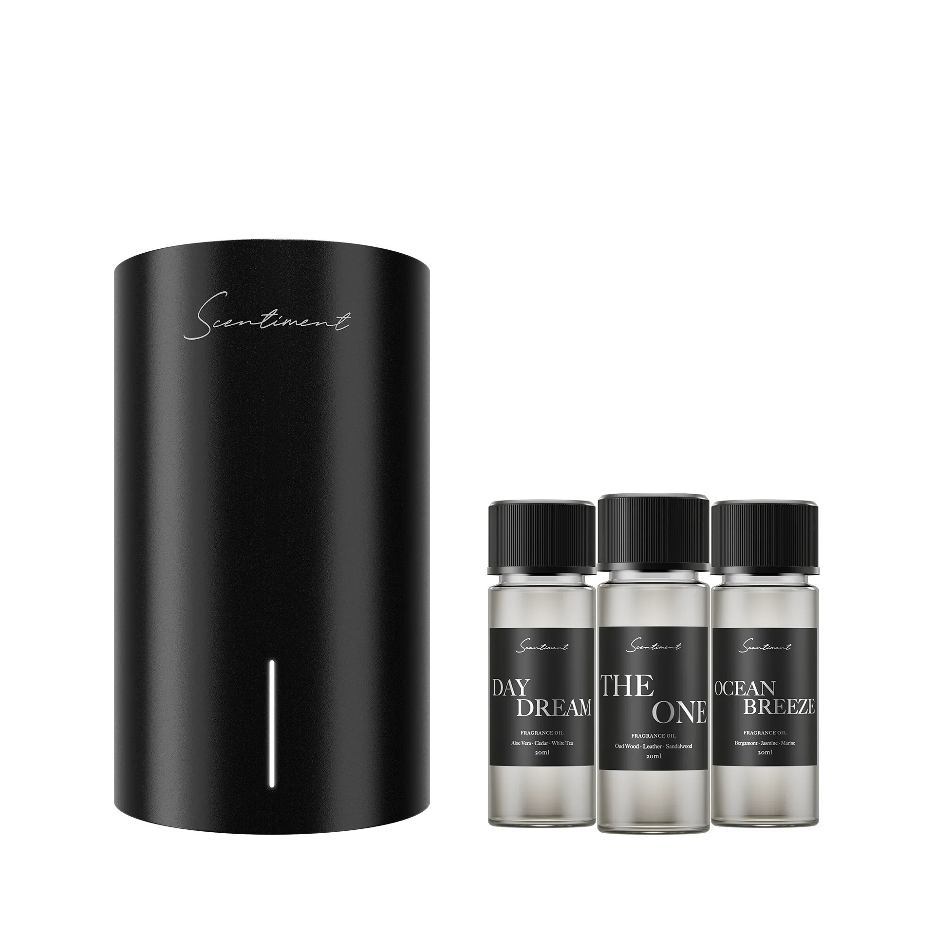 Scent Diffuser Mini 2 LE Discovery Kit | 3 Luxury Hotel Scent Oils | Scentiment