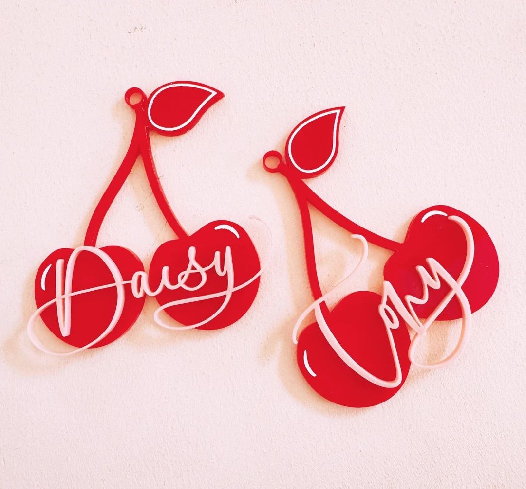 Valentine Tags, Cherry Tag, Valentines Basket, Valentines Day Tag, Valentines Party, Valentines B... | Etsy (US)