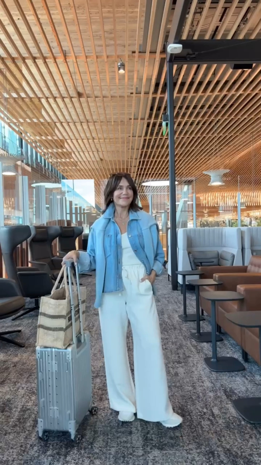 Em and I just landed in Mallorca, Spain and our luggage didn’t make it:( These are the only pants I have with my right now 😂 but if I had to choose to be stuck with one pair, these are definitely the ones!! I’ve been wearing these for every travel day, and they are one of my favorites to have on vacation! ✈️

#LTKTravel #LTKOver40 #LTKSeasonal