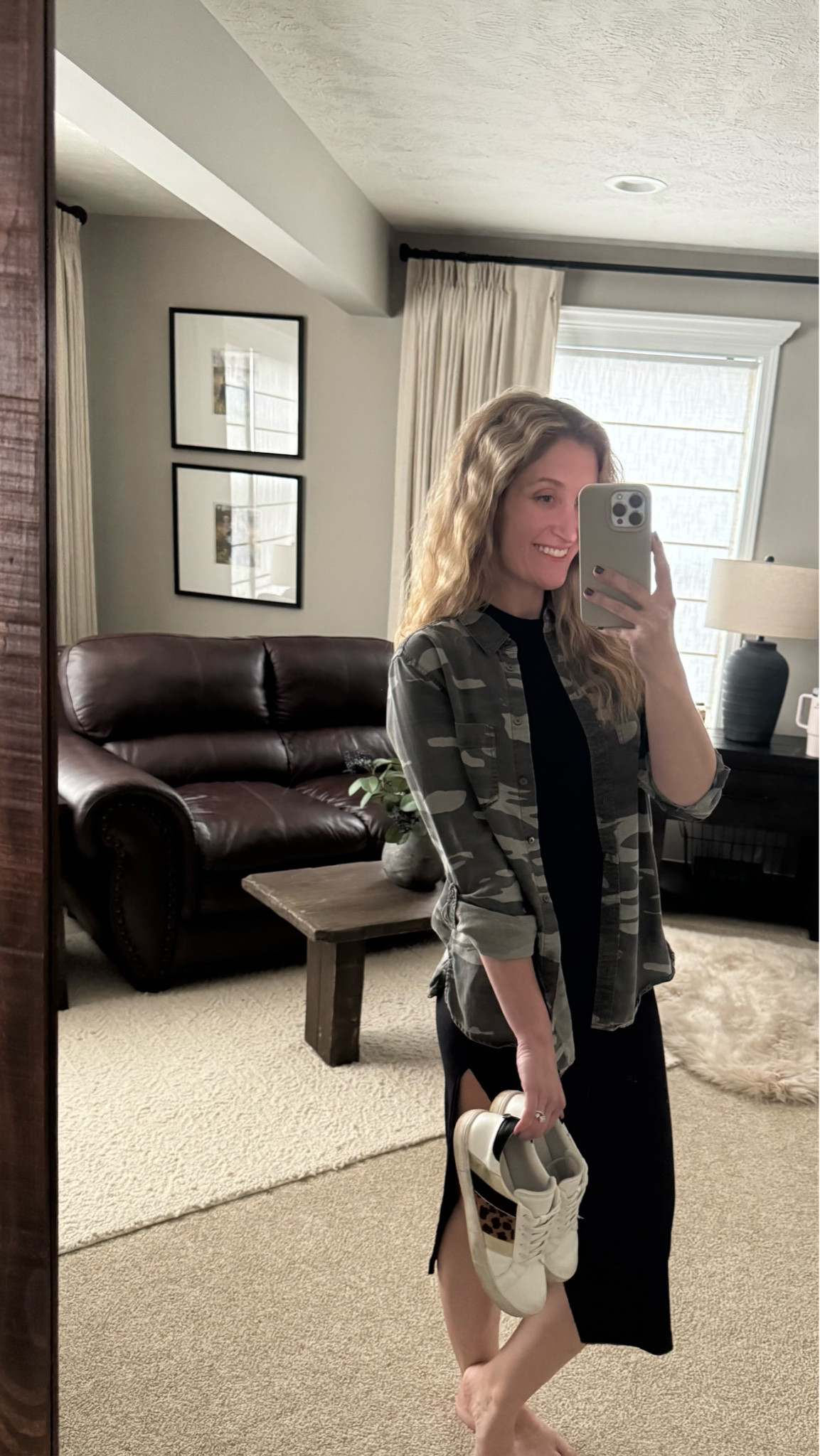 Outfit details- a little edgy but still chic! So cute & comfy!