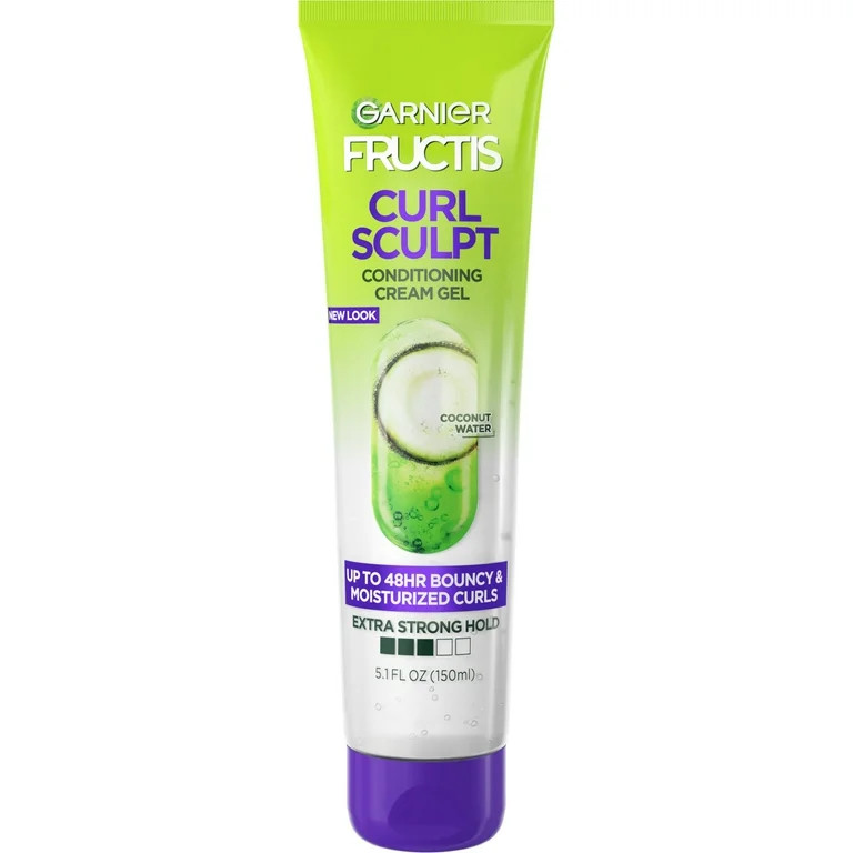 Garnier Fructis Style Bouncy Curls Scalp Care Hair Styling Gel with Shea Butter, All Hair Types, ... | Walmart (US)