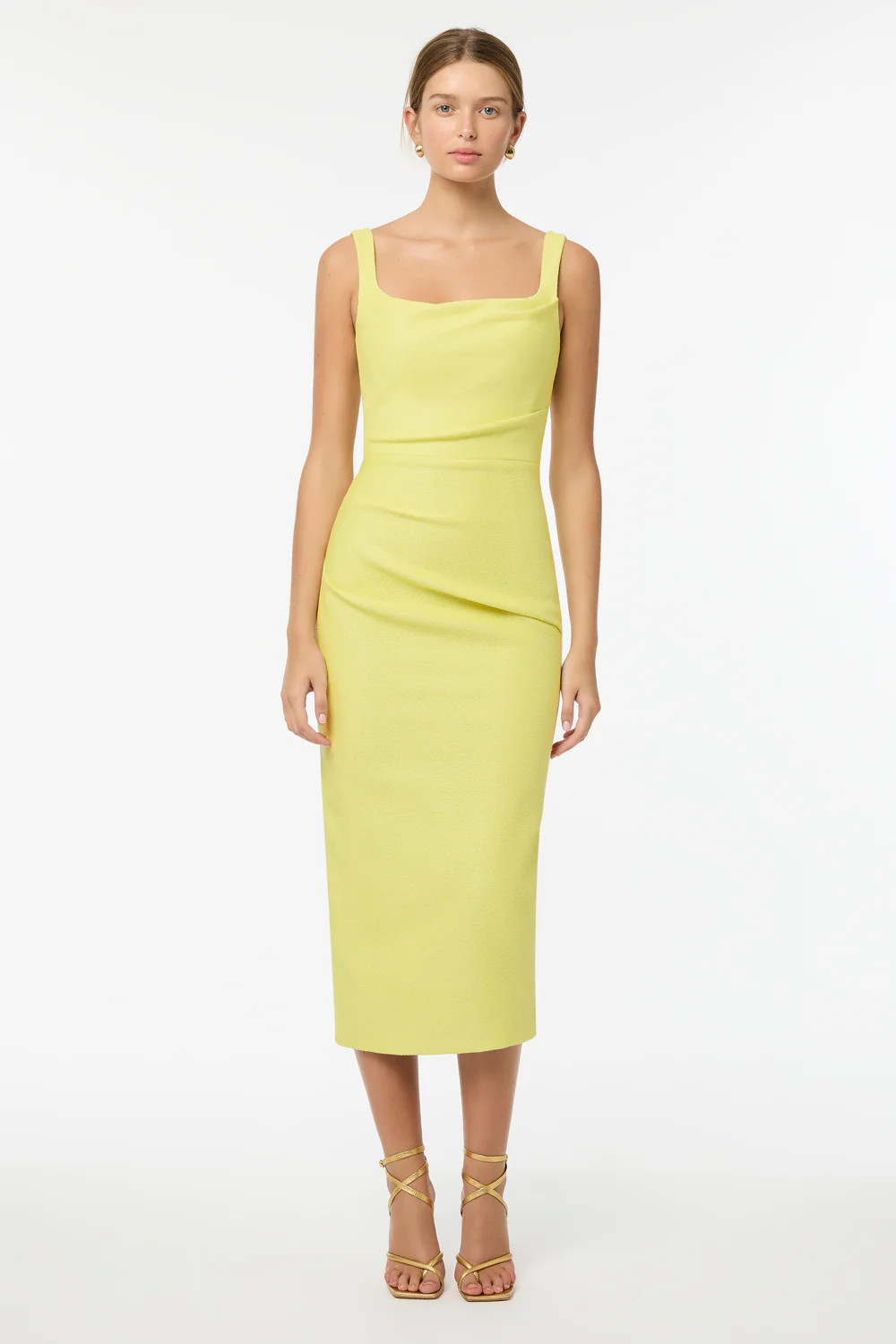 Love Blossoms Raffia Midi Dress | MANNING CARTELL