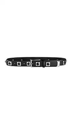 AUREUM Studded Belt in Black & Silver from Revolve.com | Revolve Clothing (Global)