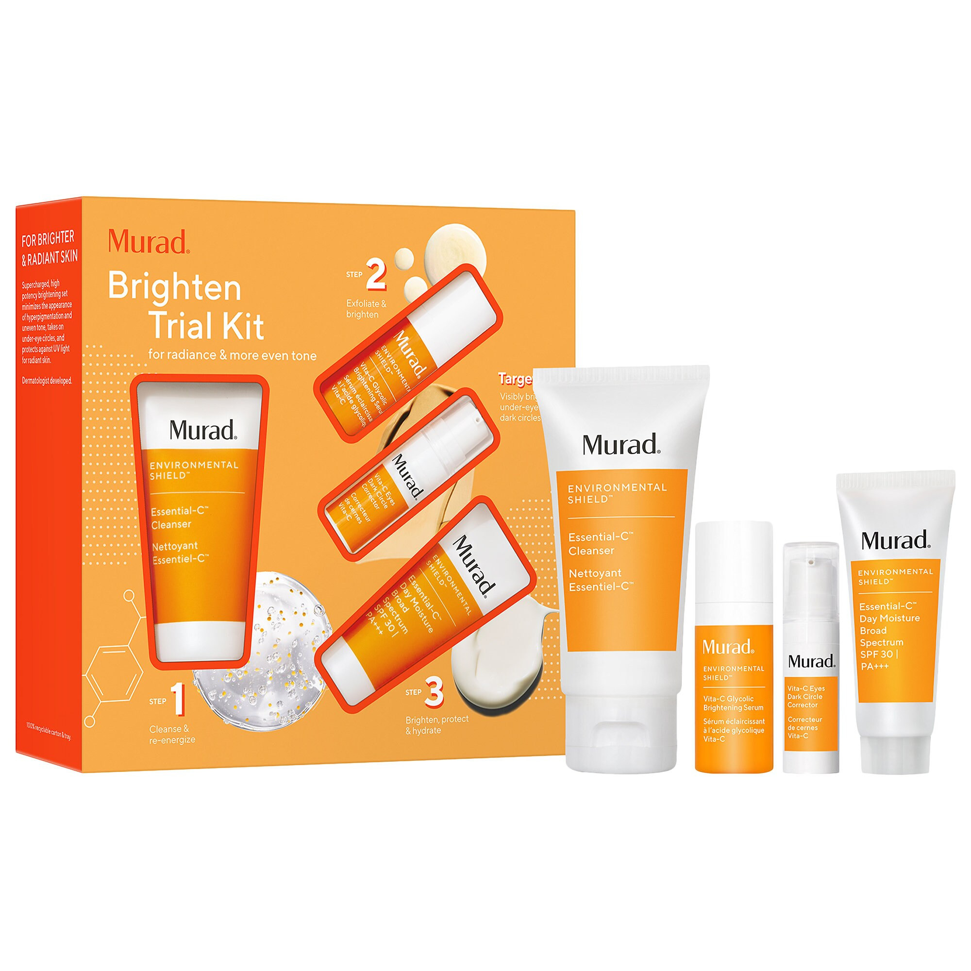 Murad Brighten Trial Kit for Radiance & More Even Tone | Sephora (US)
