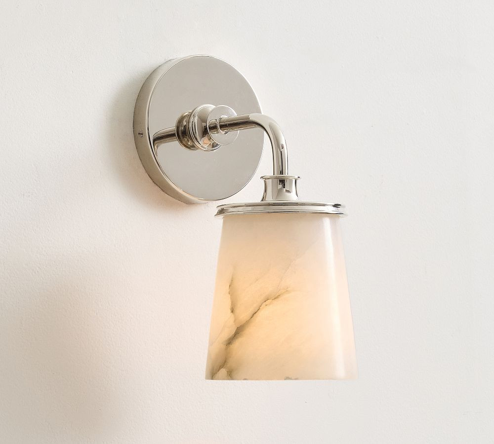Hayes Alabaster Single Sconce (11") | Pottery Barn (US)