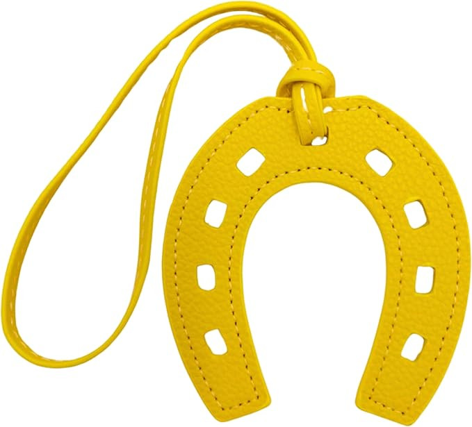 Horseshoes Keychain, Horse Shoe, Good Luck Keyring, Cowboy Keychain, Lucky Gift, Western Charm PU... | Amazon (US)
