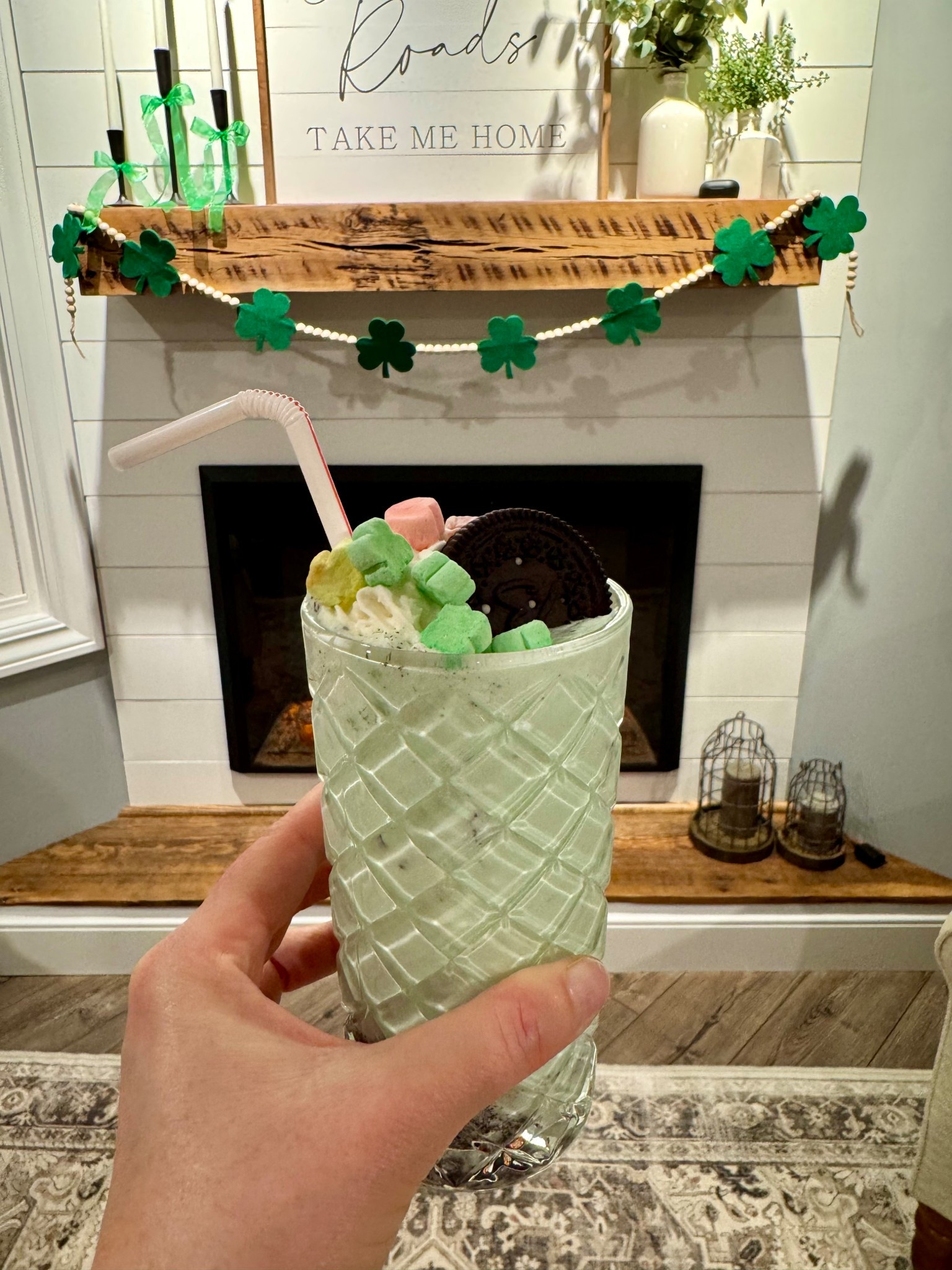 Boozy shamrock shakes, St Patrick’s Day, St Patty’s Day, spring holidays 

#LTKSeasonal #LTKdayinmylife #LTKfoodie