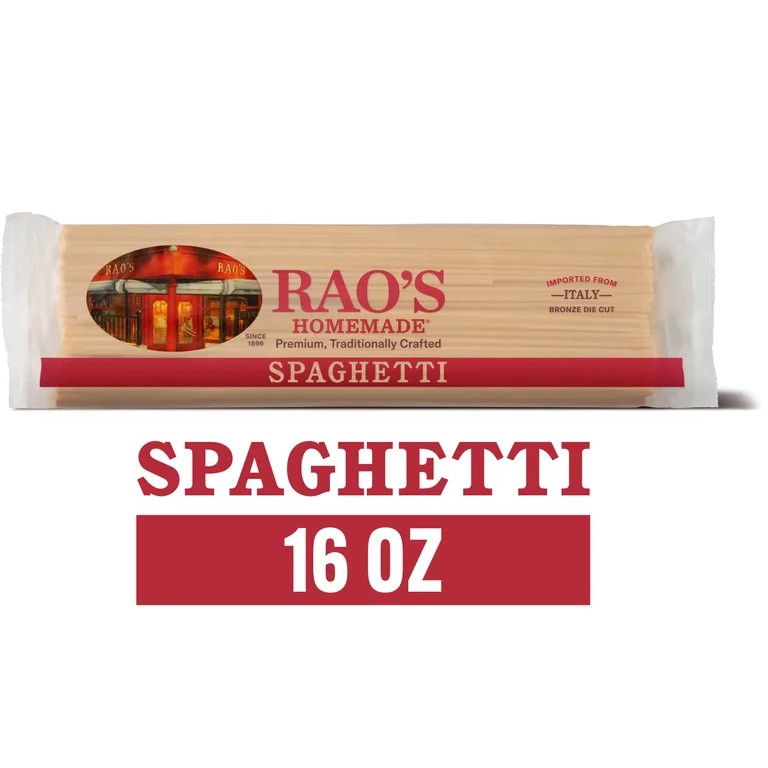 Rao's Homemade Spaghetti Pasta, 16 oz | Walmart (US)