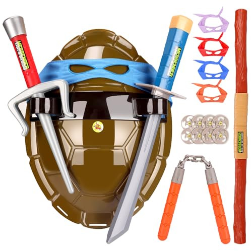 Turtle Shell Boys Toys Role-Playing Turtle Shell Costume, Super Cosplay Costume Cos Dressed Suit ... | Amazon (US)