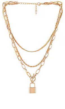 petit moments Stronger Necklace in Gold from Revolve.com | Revolve Clothing (Global)