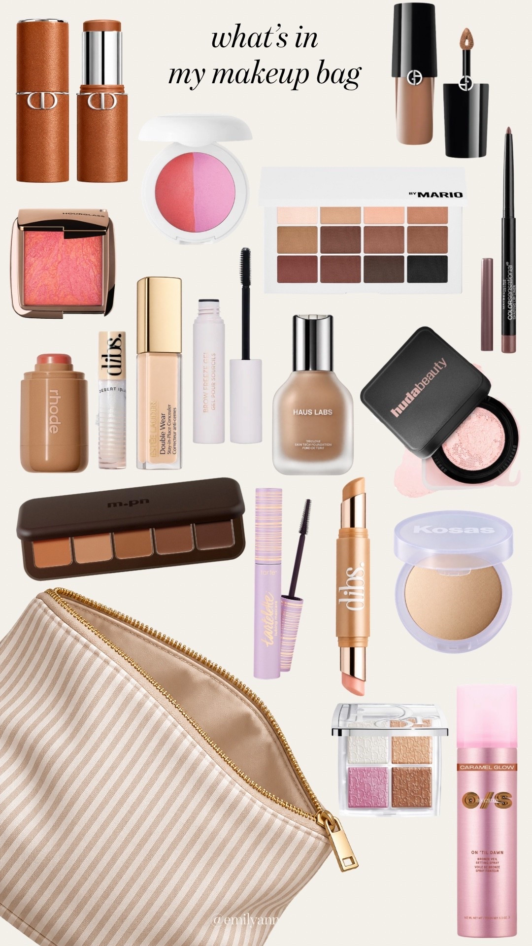 What’s in my makeup bag! #makeup #beauty #makeupbag #makeupproducts