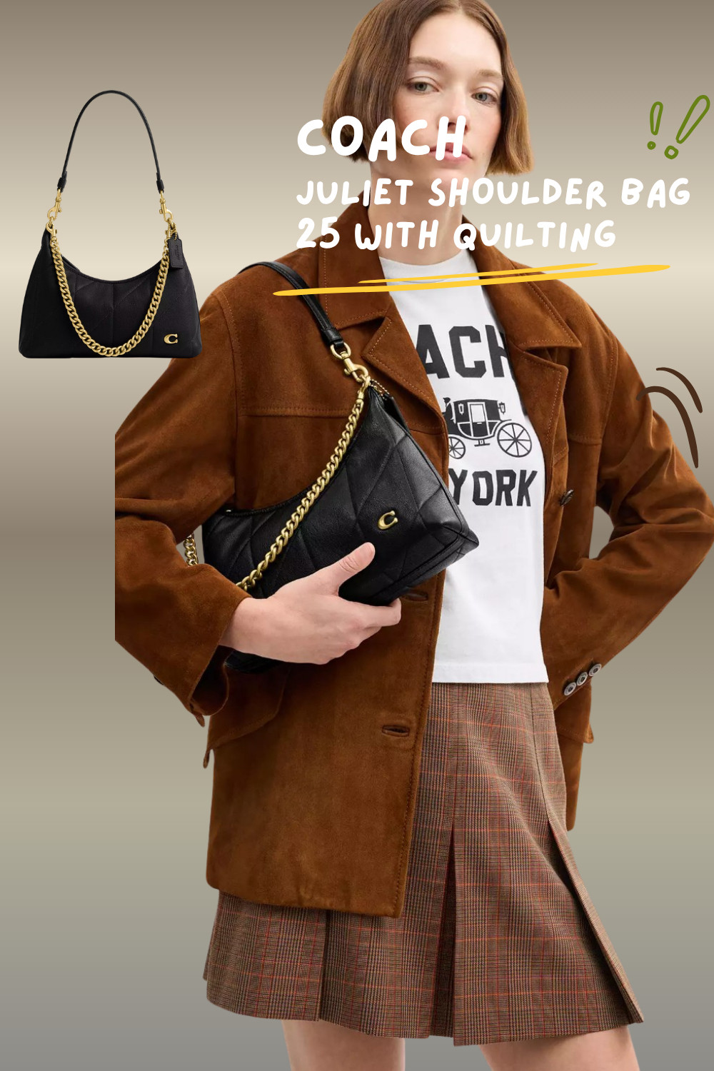Coach Juliet 25 Shoulder Bag With Quilting – Elegant Soft Leather Chain Bag!

The Coach Juliet 25 Shoulder Bag With Quilting is the perfect blend of modern elegance and everyday practicality — a must-have piece for anyone who loves effortless luxury. 

 #LTKstyletip #LTKbag #LTKgiftguide