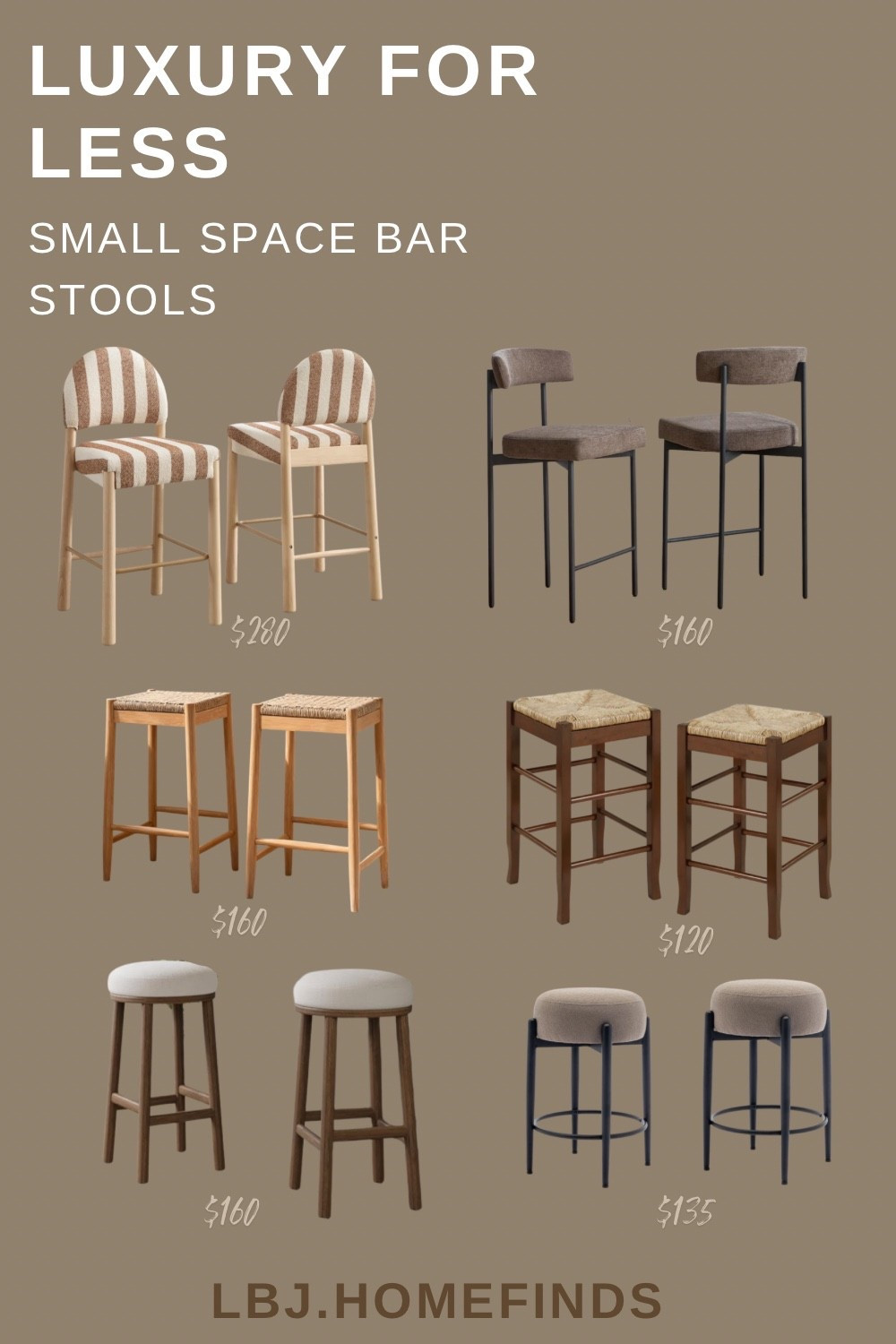 Small space bar stools that look high-end without the high price tag 🤎
These neutral, wood + woven bar stools are perfect for kitchens, apartments, or breakfast nooks. Affordable, stylish, and space-saving—my favorite combo.

Shop these budget-friendly bar stools under $300 to elevate your kitchen instantly.

#LTKHome #LTKFinds #LTKUnder300 #BarStools #KitchenStyle #HomeDecorFinds

#LTKHome #LTKSaleAlert #LTKstorytime