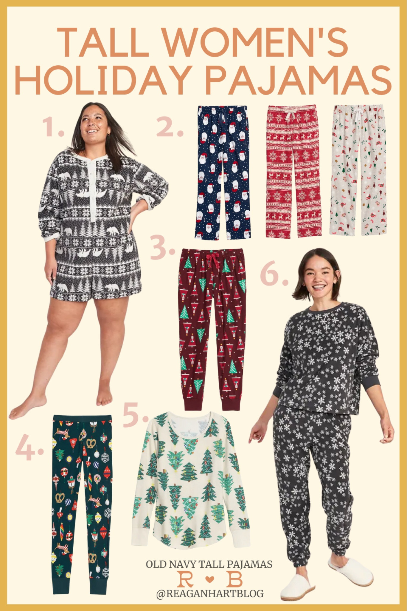 Old Navy has amazing tall, budget-friendly Christmas pajamas! 

#LTKGiftGuide #LTKSeasonal #LTKHoliday