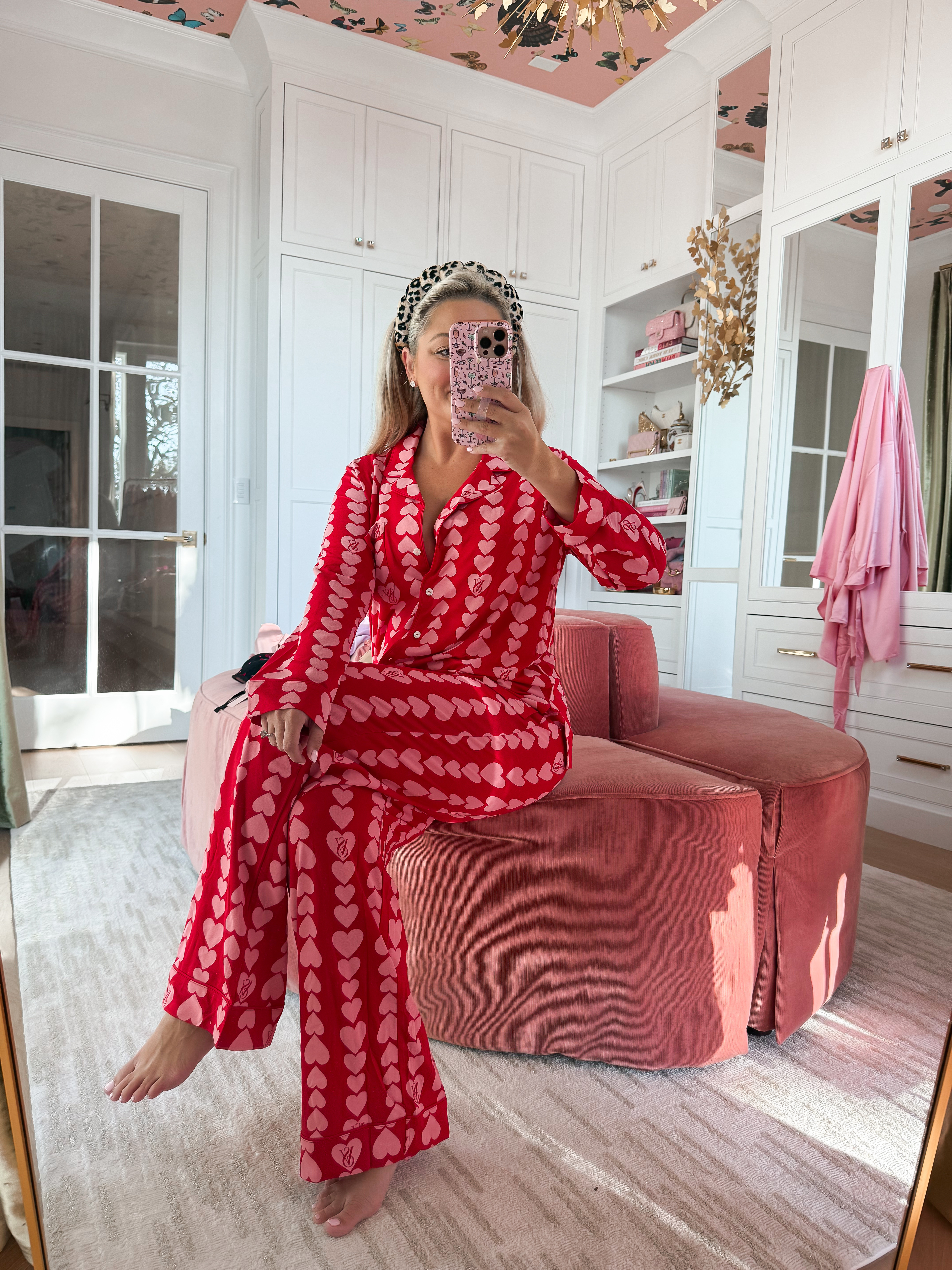 Valentine’s pajama set / wearing size medium! 

#LTKootd #LTKgrwm