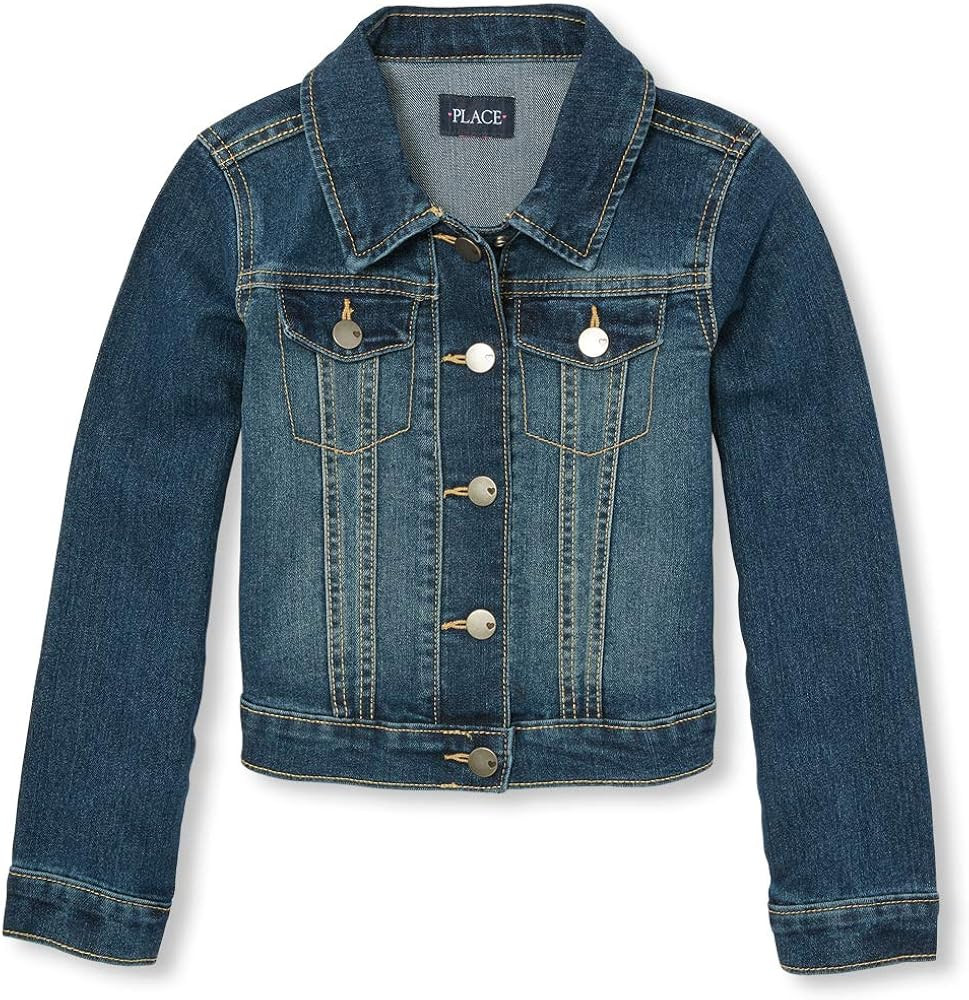 The Children's Place Girls Denim Jacket | Amazon (US)