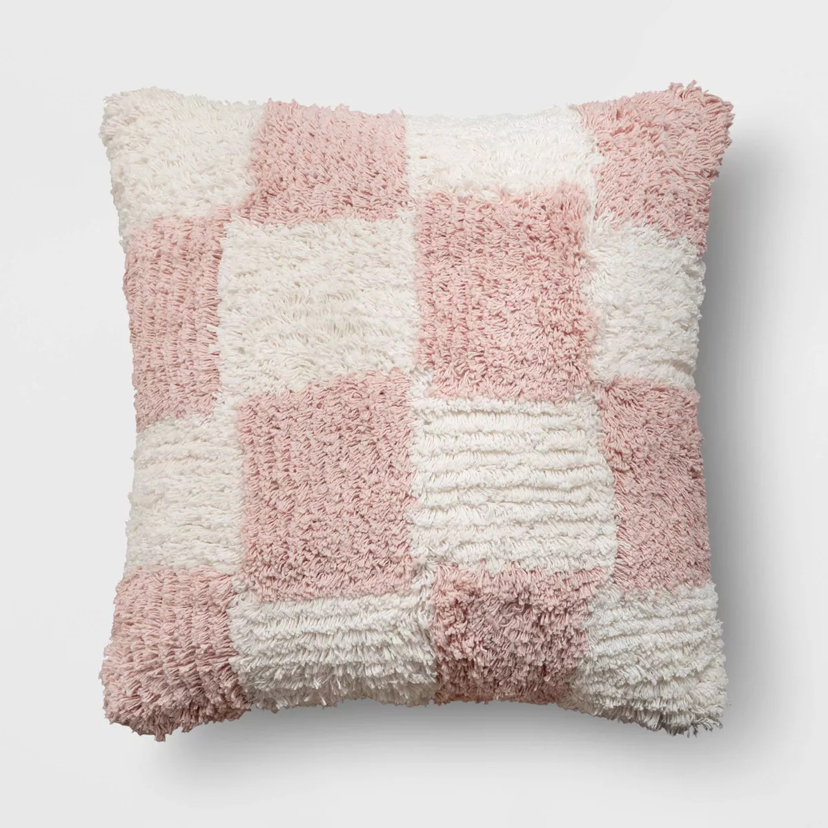 Tufted Checkerboard Cotton Square Throw Pillow - Room Essentials™ | Target
