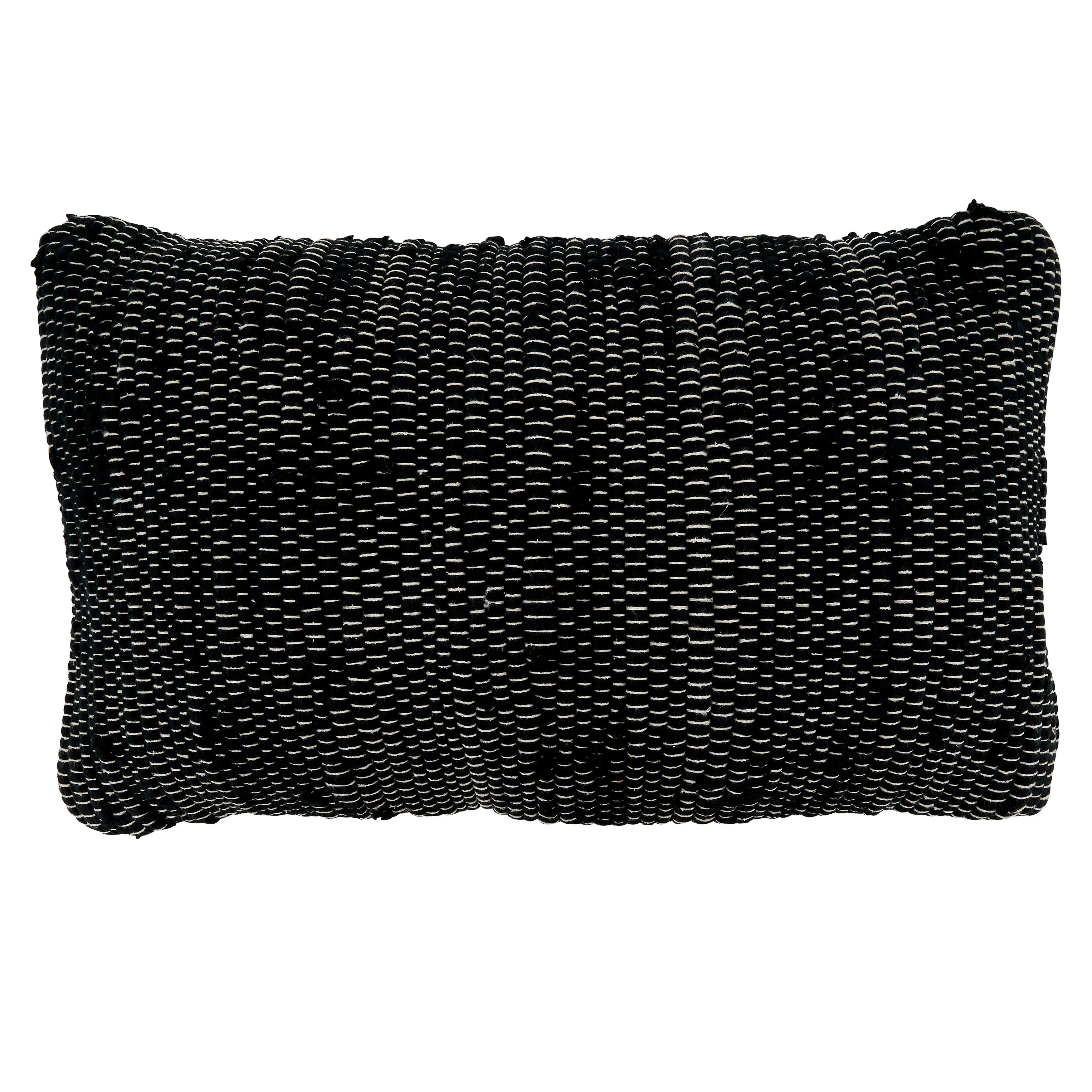 Saro Noir Cotton Lumbar Pillow & Reviews | Wayfair | Wayfair North America