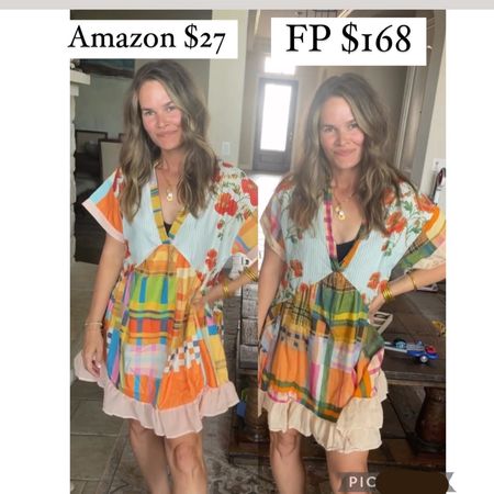 Can you guess the splurge?! Like and comment “COVERUP” to have all links sent directly to your messages. Y’all loved my coverup and I found a more affordable option off Amazon. Linking both and comparing them in my stories  ✨
.
#founditonamazon #amazonfashion #amazonstyle #amazonfinds #amazonfashion #freepeople #swimcoverup #resortwear 

#LTKSaleAlert #LTKSwim #LTKTravel