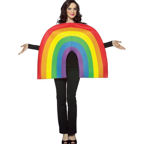 Adult Rainbow Halloween Costume One Size | Target