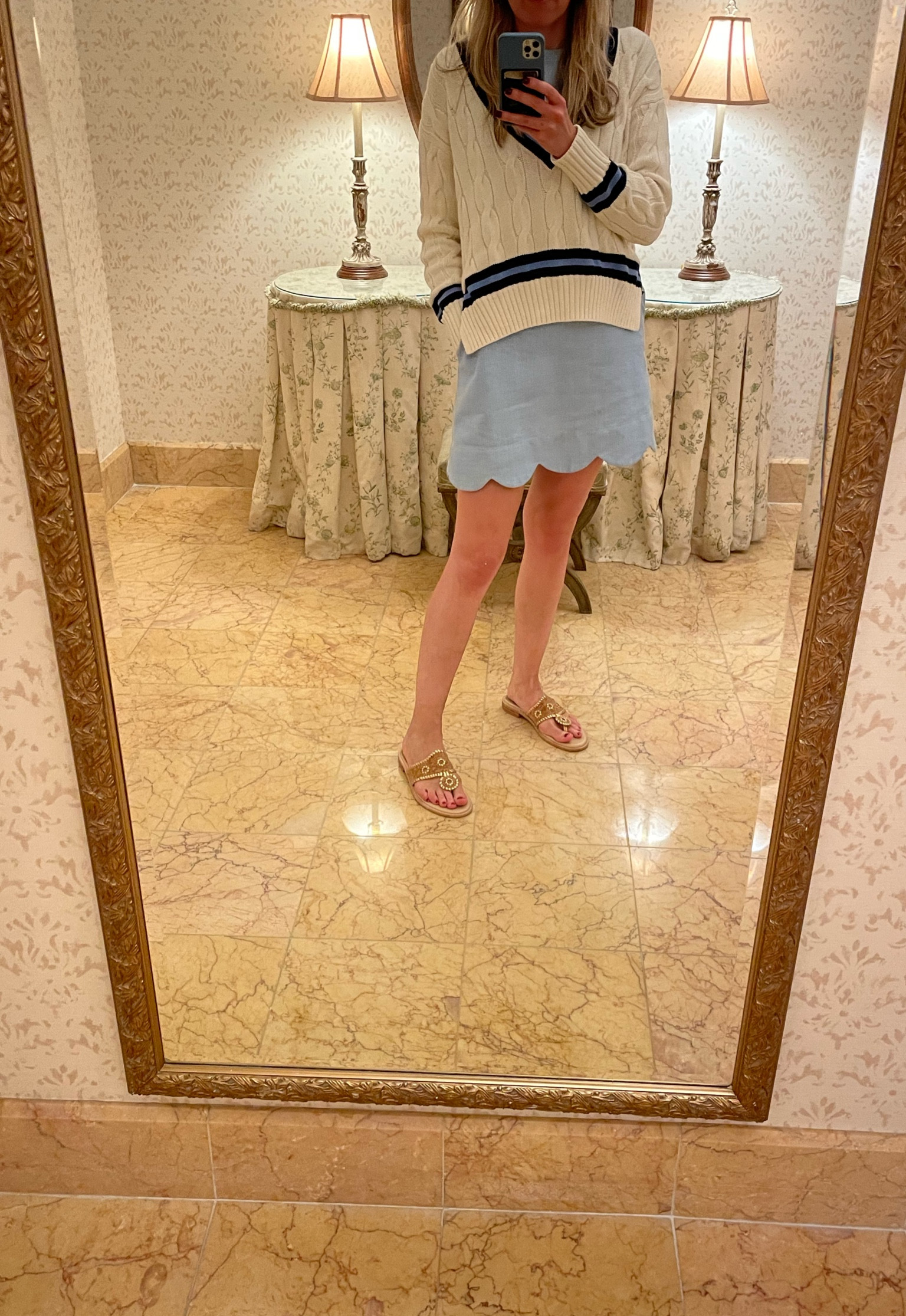 Wardrobe MVPs. This transitional sweater and scallop dress. Great for beach/resort getaways this fall  

#LTKSeasonal