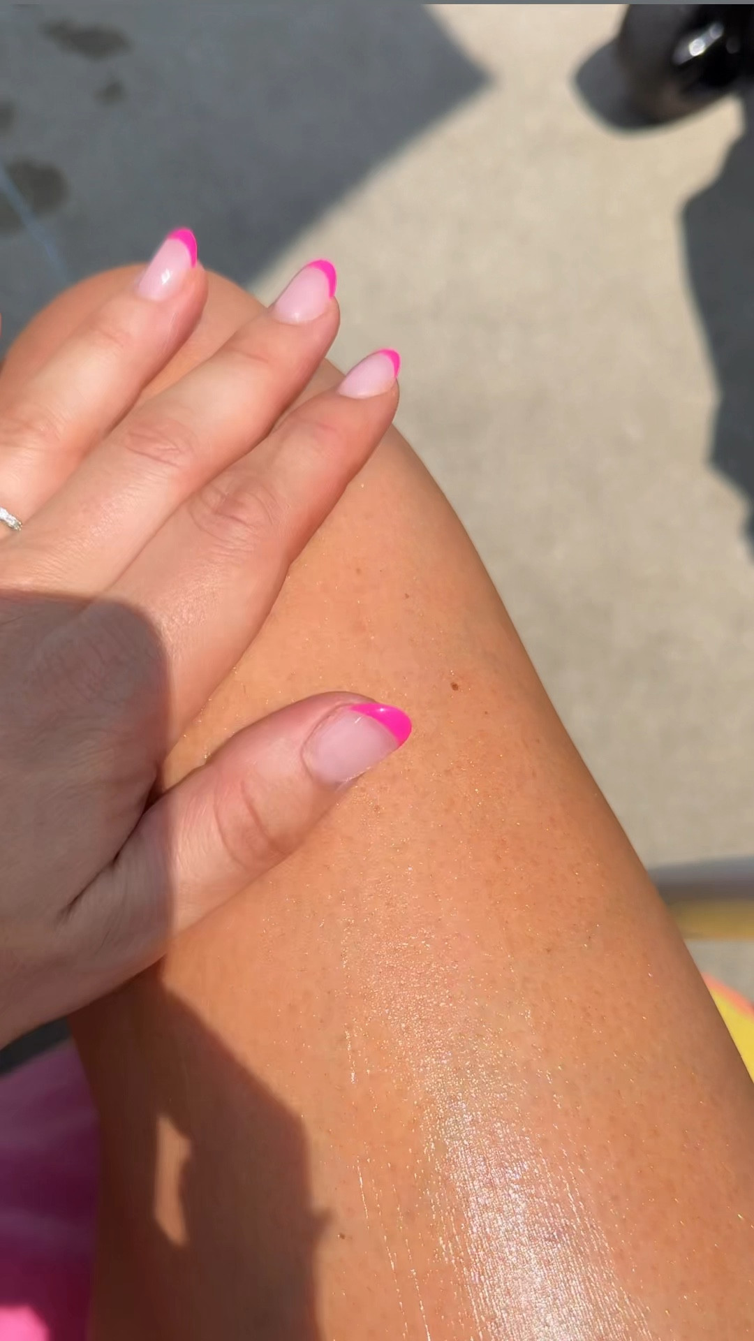 Spf 50 hydrogel shimmer sunscreen! ✨ one of my fave lightweight and pretty sun protect options! 

#LTKFamily #LTKBeauty #LTKSwim