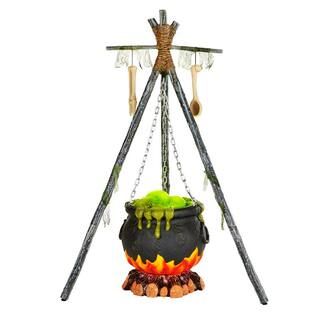 Home Accents Holiday 5 ft. LED Bubbling Cauldron 23PA60242 - The Home Depot | The Home Depot