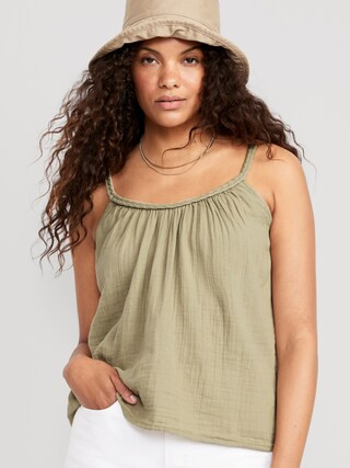 Sleeveless Braided-Strap Top for Women | Old Navy (US)