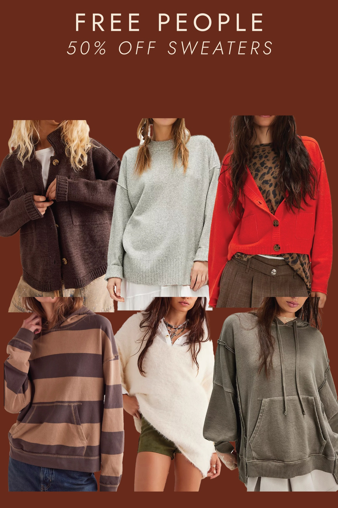 50% off sweaters! 

#LTKSaleAlert #LTKSeasonal #LTKCyberWeek