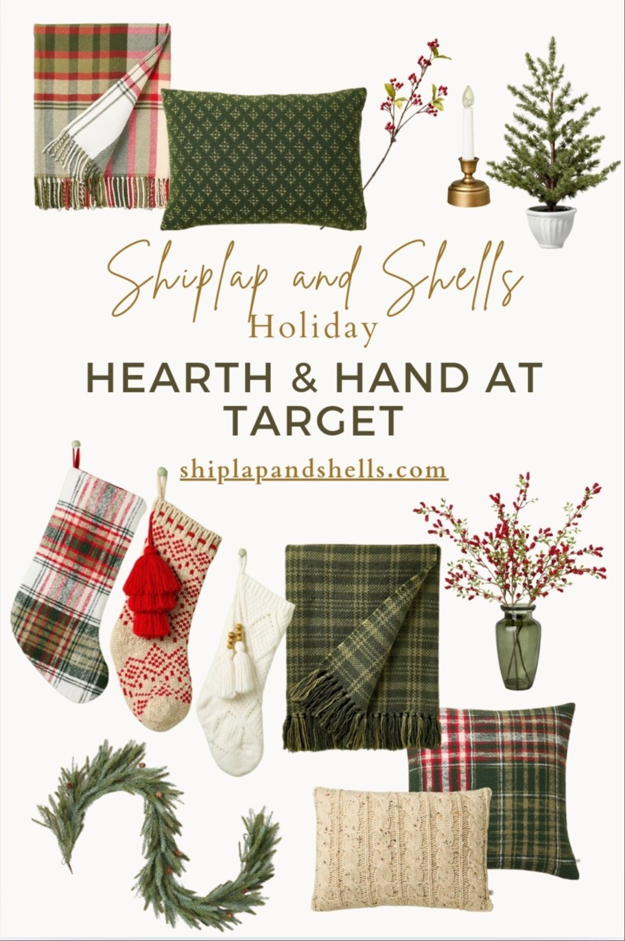 Bring warm, farmhouse-inspired charm to your home this holiday season with Hearth & Home from Target. From rustic accents to festive tableware, these pieces are perfect for creating cozy, joyful spaces. 

#LTKHoliday #LTKSeasonal #LTKHome