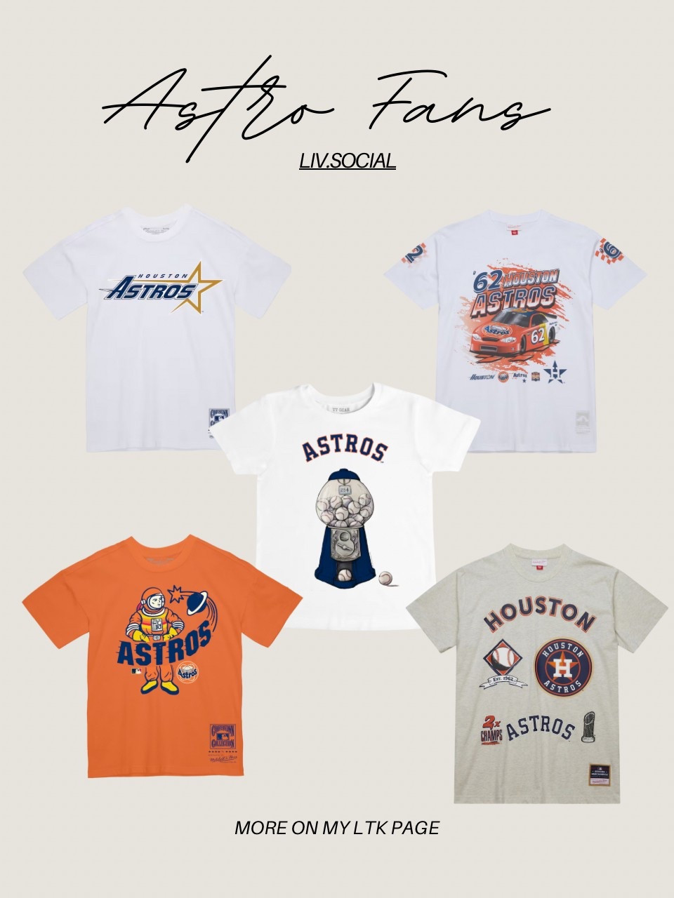 Houston Astros Baseball Game T-Shirt 

#baseball #baseballgame #astros

#LTKActive #LTKStyleTip #LTKSeasonal