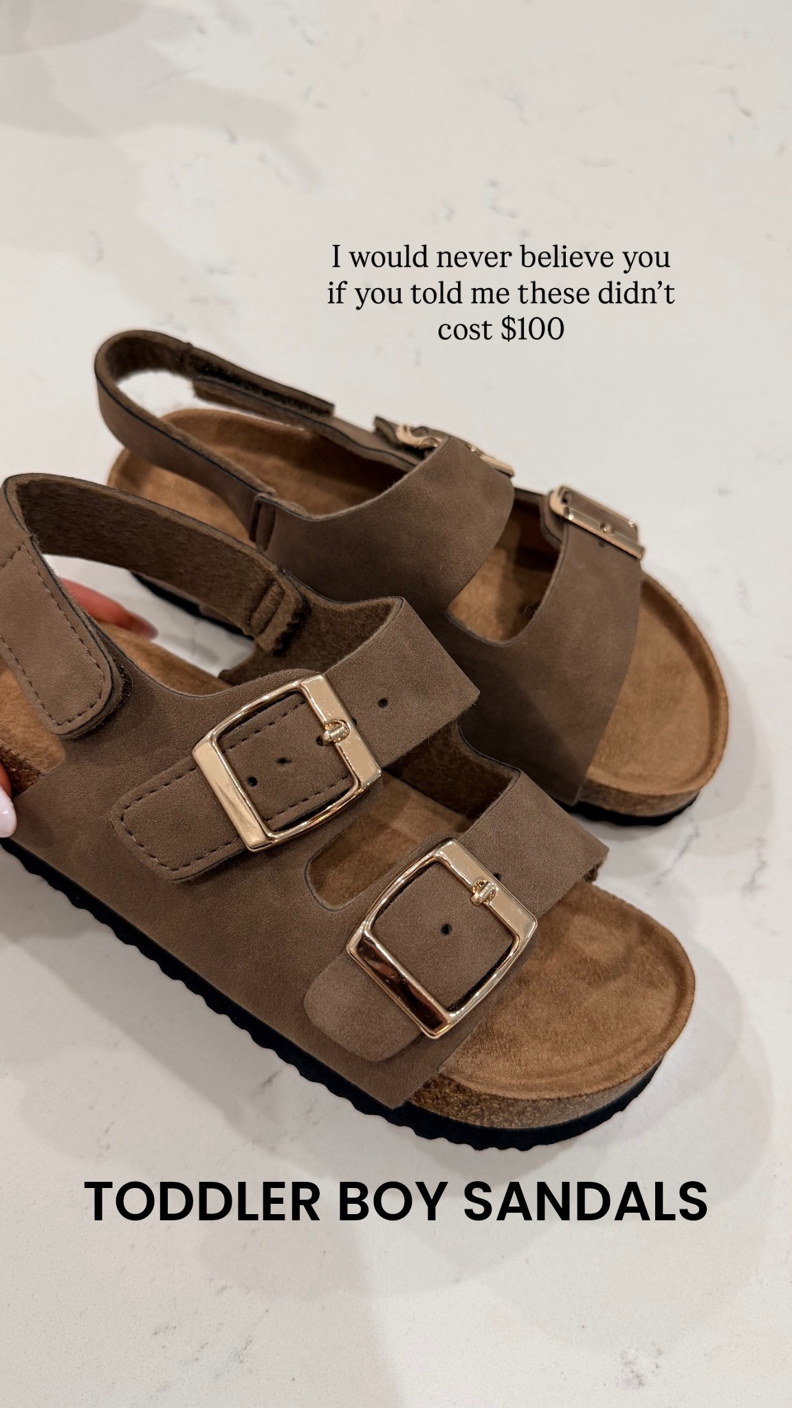 Toddler boy Birkenstock look-a-like shoes

#LTKootd #LTKBaby #LTKKids