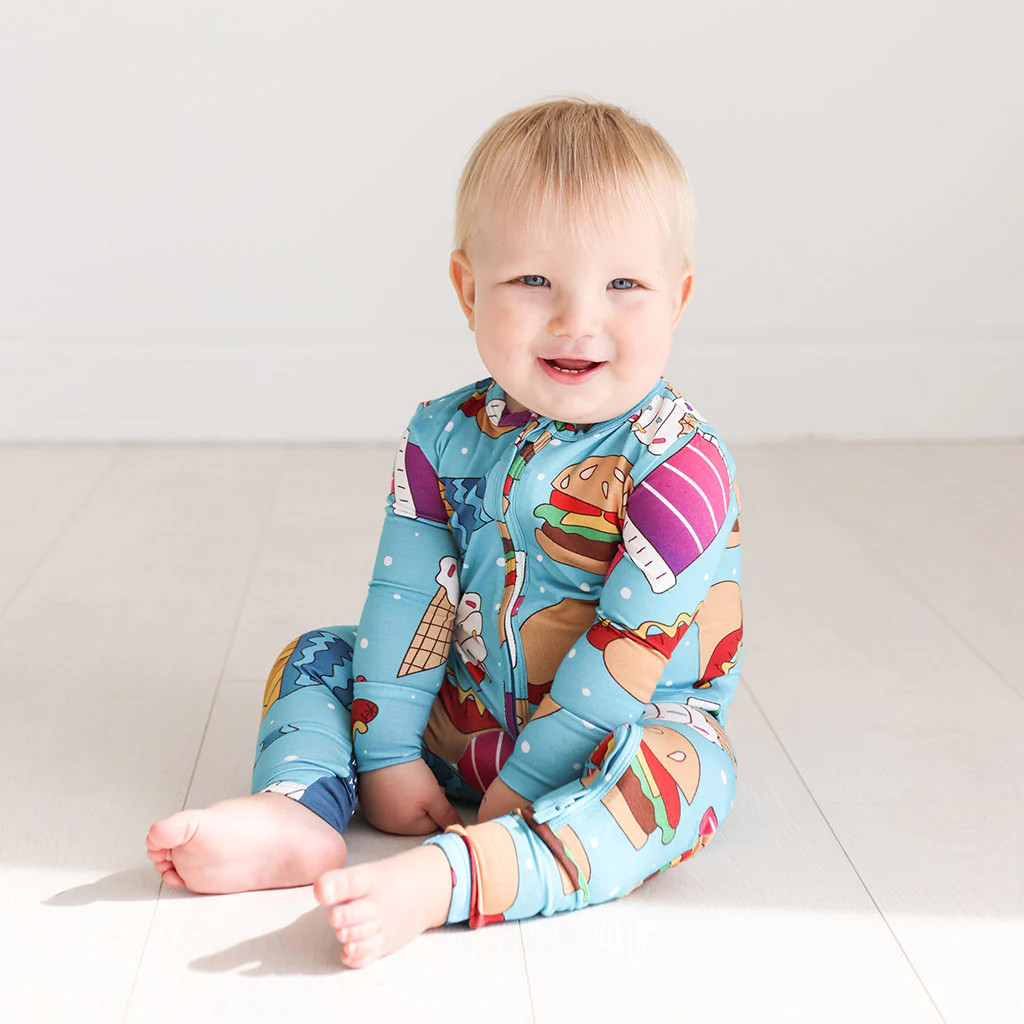 Fast Food Blue Baby Convertible Sleeper | Posh Foodie | Posh Peanut