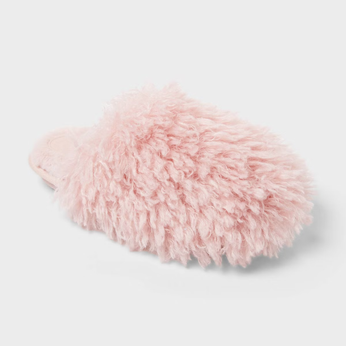 Kids Cailey Furry Pink Scuff - Art Class™ Blush | Target