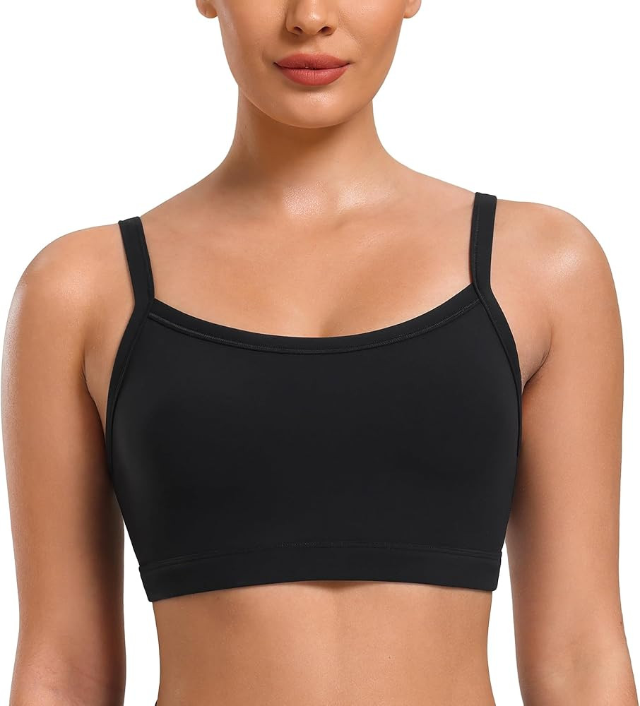 Colorfulkoala Women's Sculptiva Sports Bra with Adjustable Straps, Wireless Padded Yoga Workout T... | Amazon (US)