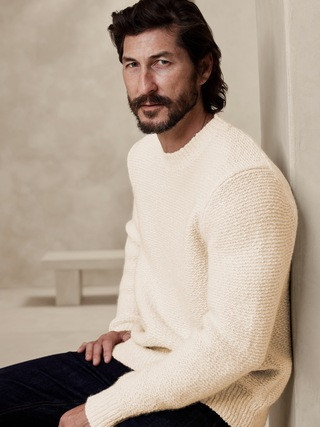 Albero Cotton-Merino Sweater | Banana Republic (US)