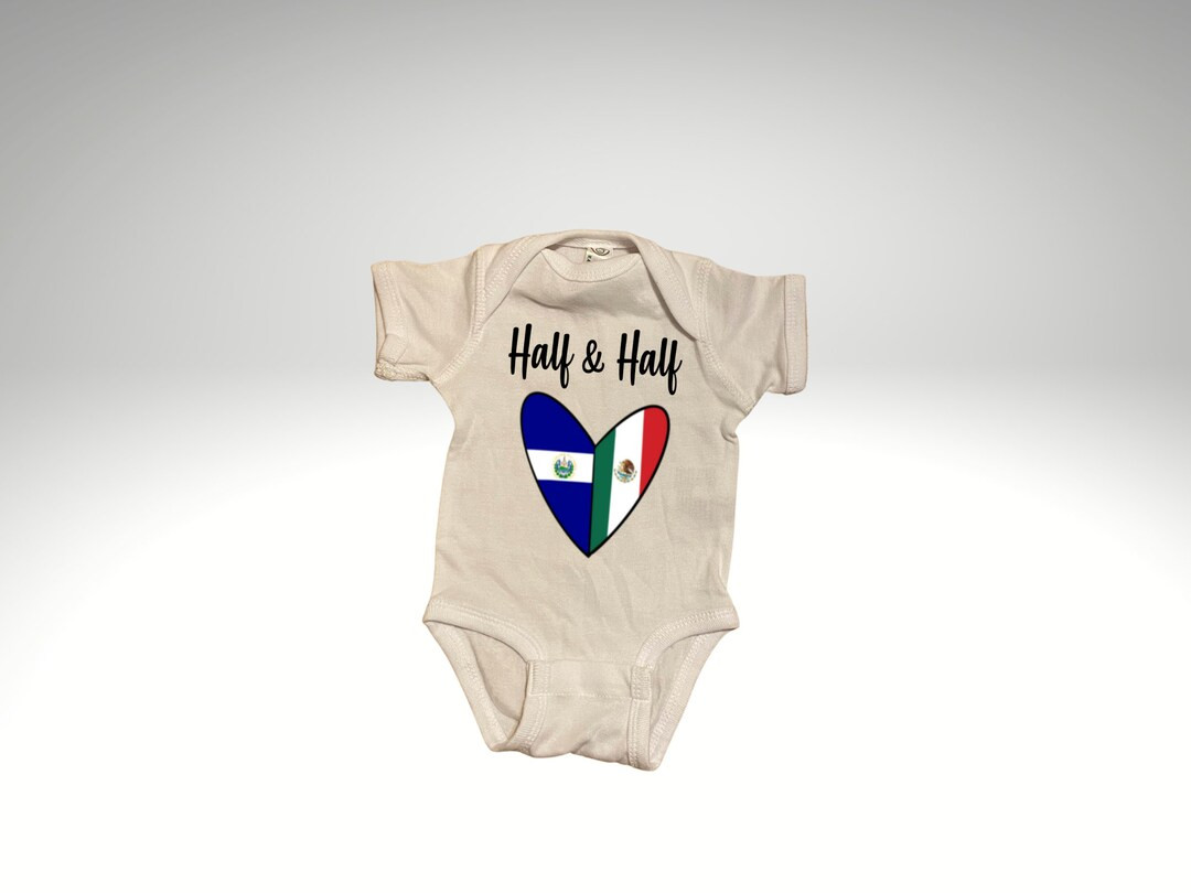 Half & Half Heart Onesies | Etsy (US)