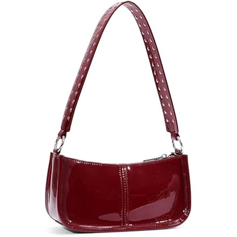 Shoulder Bags for Women Y2k Purse and Handbags Retro Studded Crossbody Bag Small Shoulder Purse L... | Amazon (US)