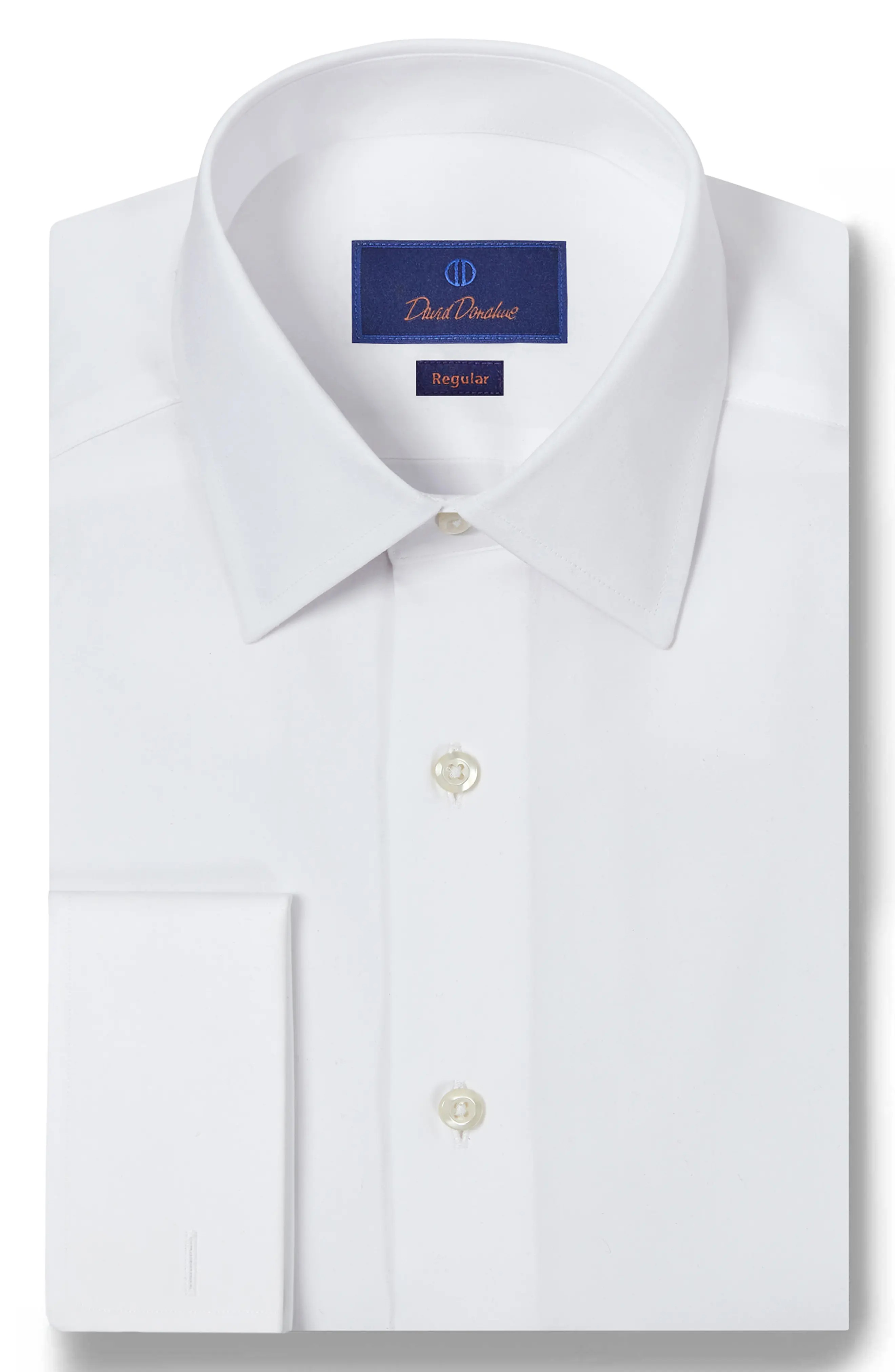 Regular Fit French Cuff Cotton Broadcloth Dress Shirt (Men) | Nordstrom | Nordstrom