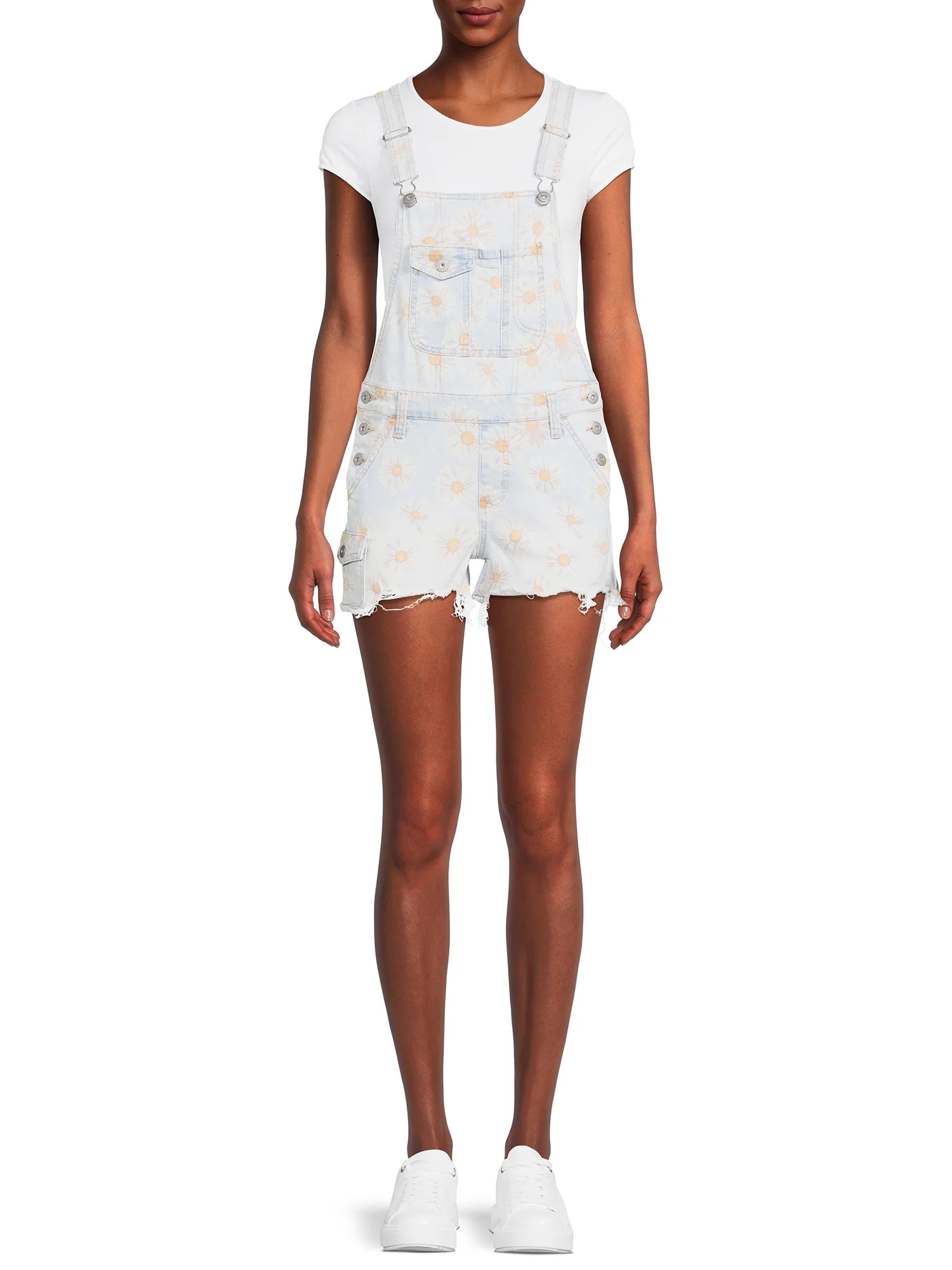 No Boundaries Juniors' Boyfriend Shortall | Walmart (US)