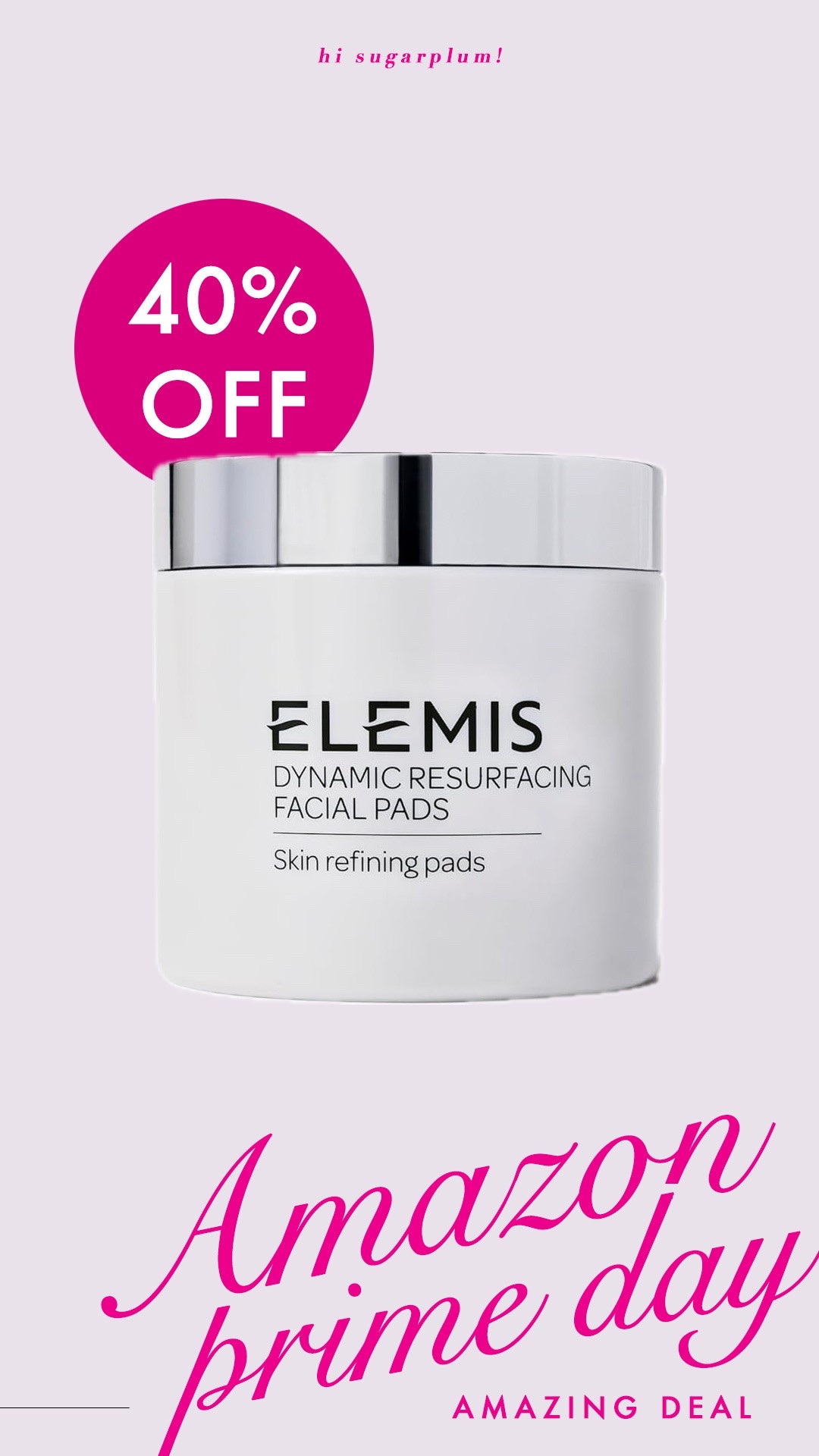 Prime Day: 40% off Elemis Pads!

#LTKSaleAlert #LTKOver40 #LTKSeasonal