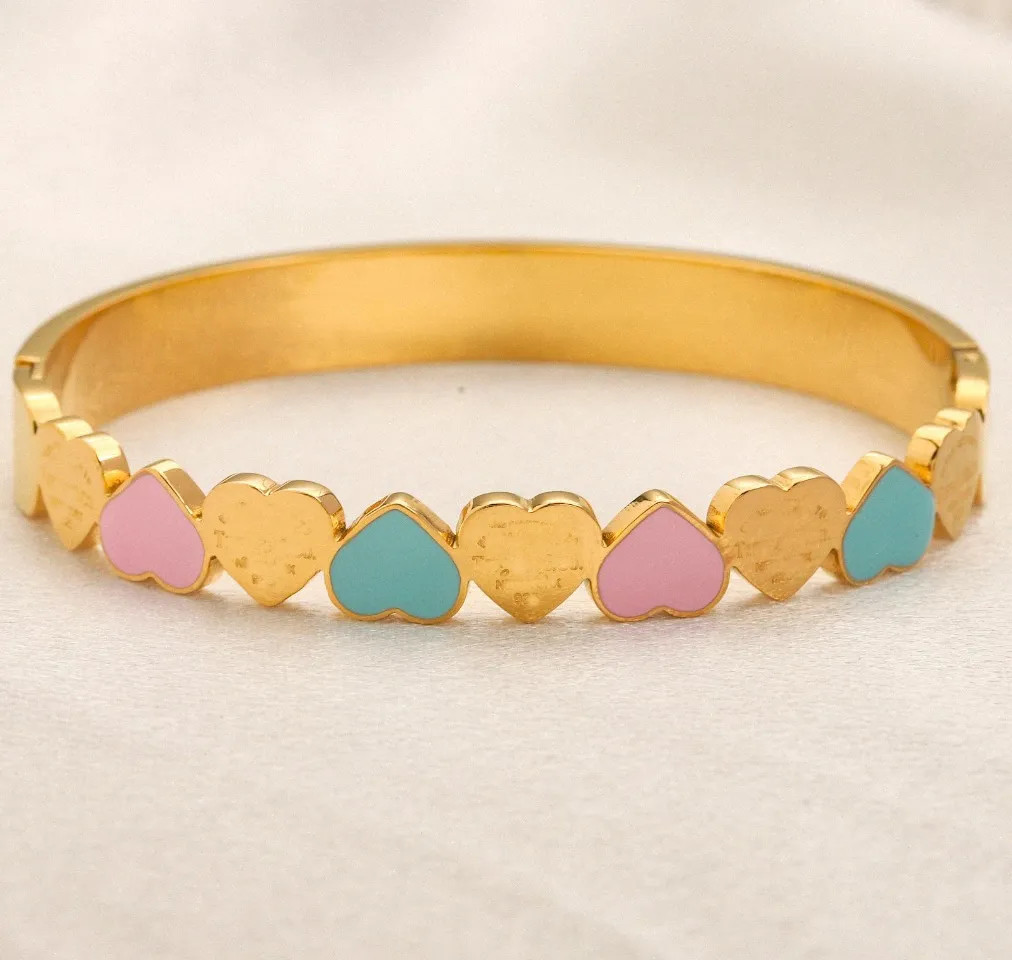 18K Gold Plated Designer Bracelets Jewelry High Quality Love Gift Jewelry Women 925 Silver Stainl... | DHGate