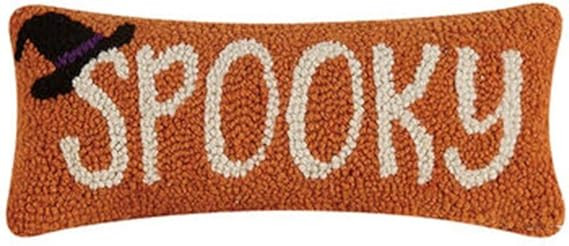 Peking Handicraft 31TG835C05OB Spooky Hook Pillow, 12-inch Length | Amazon (US)