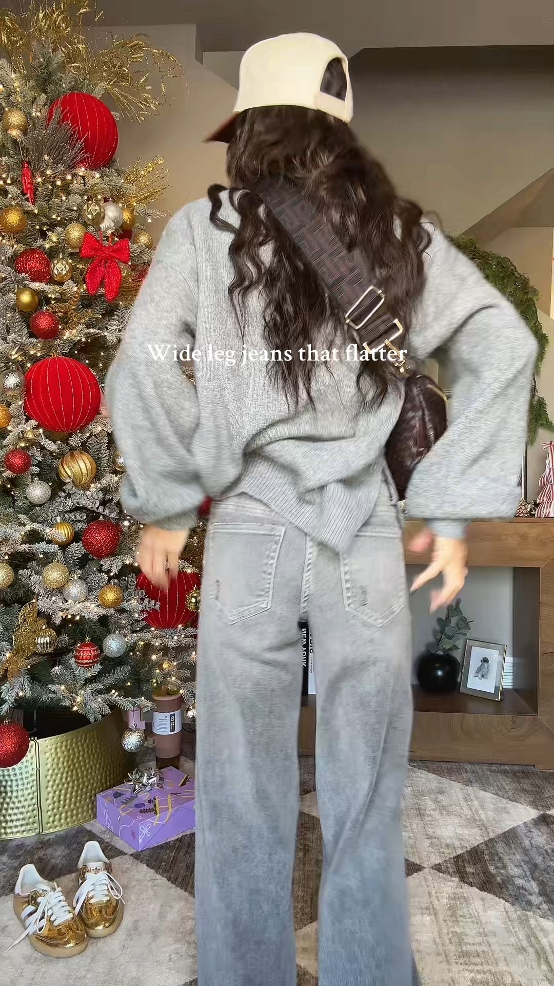 The most comfortable and flattering wide leg jeans! 

#LTKOver40 #LTKootd