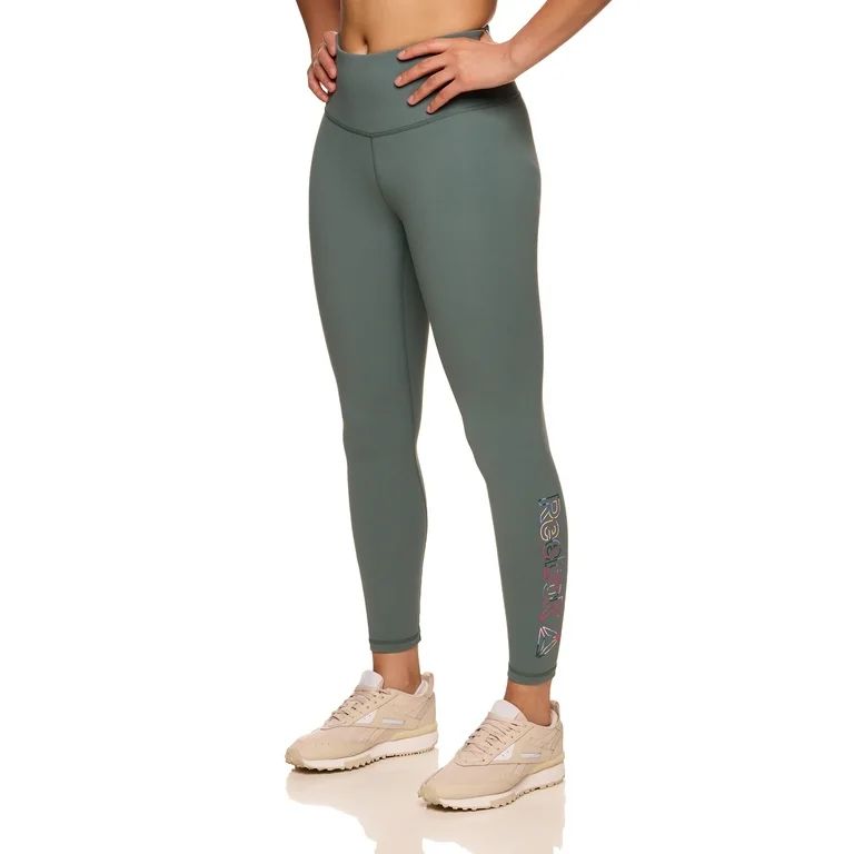 Reebok Women’s Activate High Rise 7/8 Legging with Back Zipper Pocket, Sizes XS-3XL | Walmart (US)