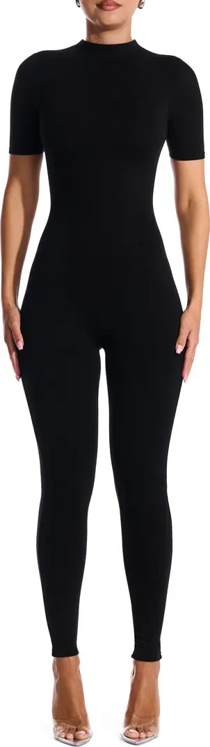 Sweet T Funnel Neck Jumpsuit | Nordstrom