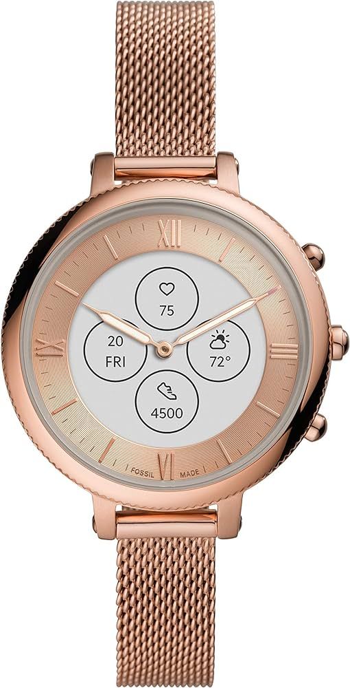 Fossil Women's Monroe Hybrid Smartwatch HR with Always-On Readout Display, Heart Rate, Activity T... | Amazon (CA)